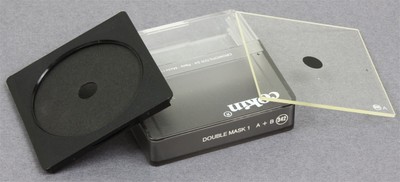 Genuine COKIN FILTER A-SERIES A+B 342 w/Case DOUBLE MASK 1 DOUBLE EXPOSURE SET