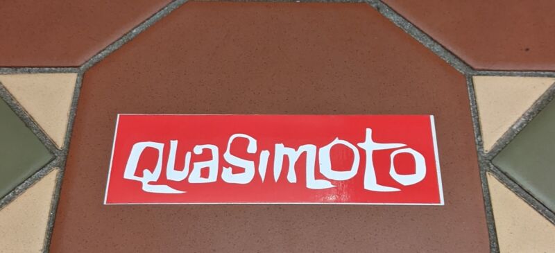 Quasimoto Promo Sticker Further Adventures Lord Quas Madlib Stones Throw Rare!