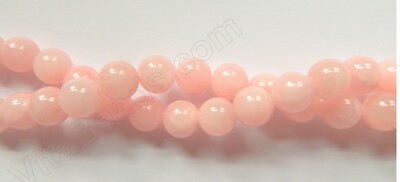 Semi Precious Stone - Jade Smooth Round Beads