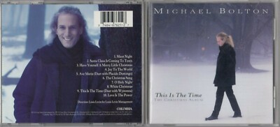 Michael Bolton - This is the Time The Christmas Album CD 1996 