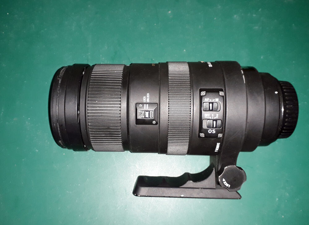 Canon EOS EF fit Sigma 120400mm f4.55.6 AF APO DG OS HSM in