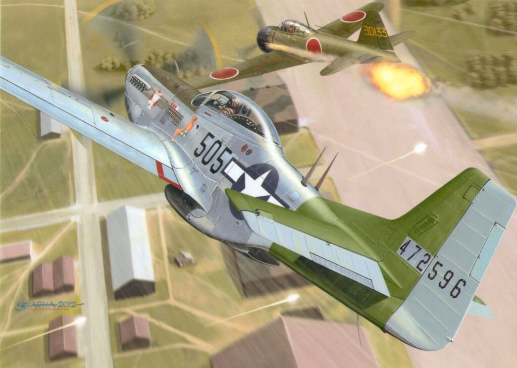 HOBBY MASTER SIGNATURE EDITION 1:48 P-51D MUSTANG CAPT ABNER