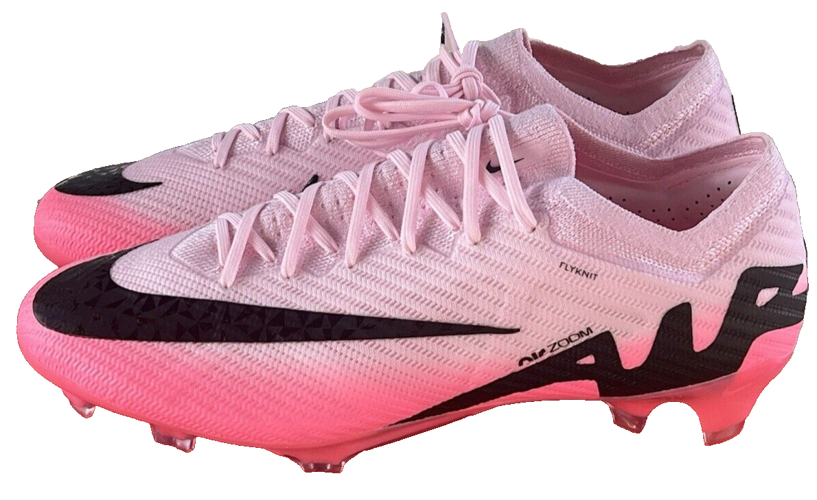 Pre-owned Nike Zoom Mercurial Vapor 15 Elite Soccer Cleats Pink Mens 11.5