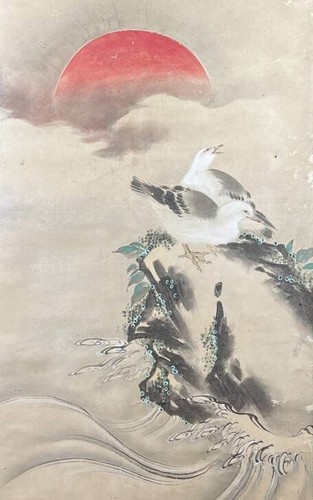 ◆掛軸 水墨画 華岳◆Japanese arts hanging scroll ◇掛軸 水墨画 華岳◇Japanese arts hanging scroll
