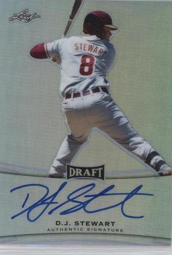 2015 Leaf Metal Draft - DJ Stewart #BA-DJS