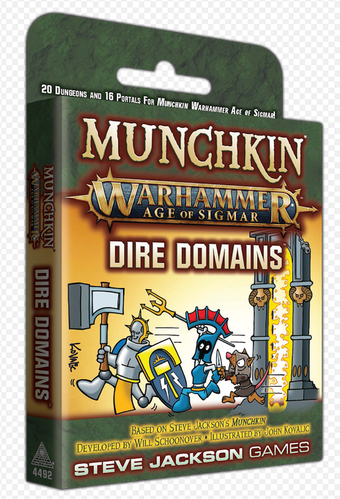 Манчкин: домены Warhammer Age of Sigmar Dire [4. Расширение]