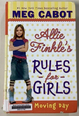 Moving Day Allie Finkle s Rules for Girls by Meg Cabot HC 2009 Large Print Juv