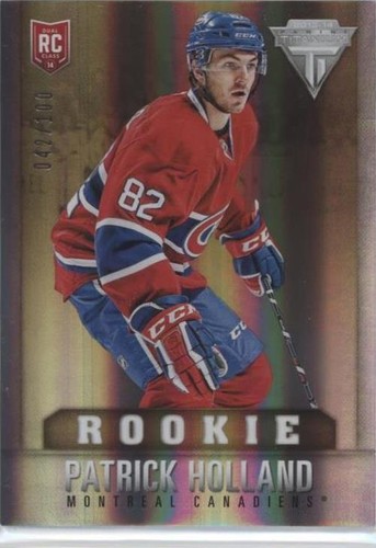 2013-14 Panini Rookie Anthology - Patrick Holland #270