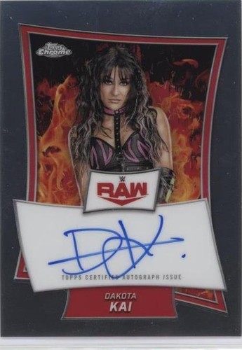 2025 Topps Chrome WWE - Dakota Kai #RBA-DAK