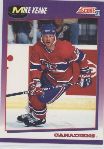 1991-92 Score American - Mike Keane #360