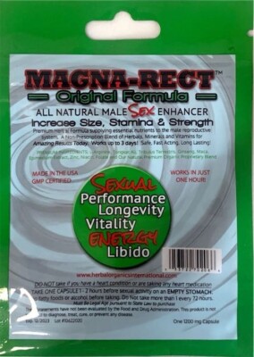 7 Packs Magna-Rect Original Green Max-pro.  Made In USA  100% Original