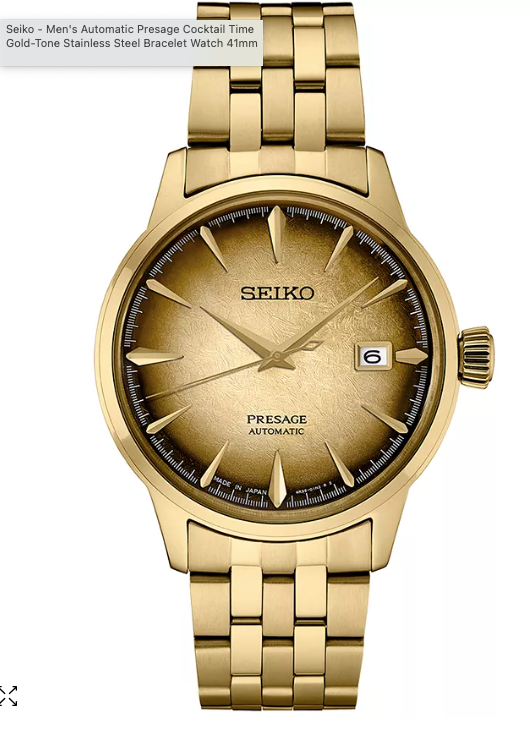 Pre-owned Seiko Presage Srpk48j1 Mens Automatic Watch (fedex 2 Day)