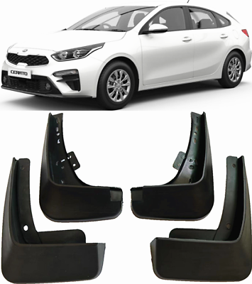 Genuine New Set Splash Guards Mud Flaps For 2019 2023 Kia Cerato Hatchback Sedan
