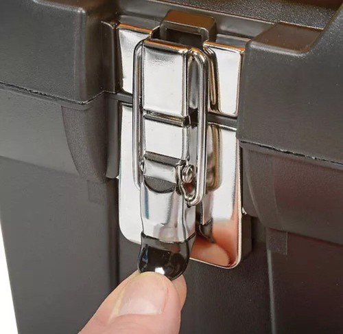 Stanley STST60630M 19” Black/Yellow Tool Box With 2 Organizer & Tray - NEW