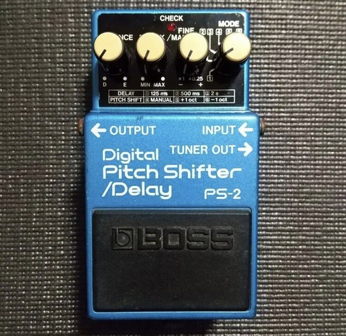 BOSS PS-2 Digital Pitch Shifter Delay Products of Roland Operation confirmed