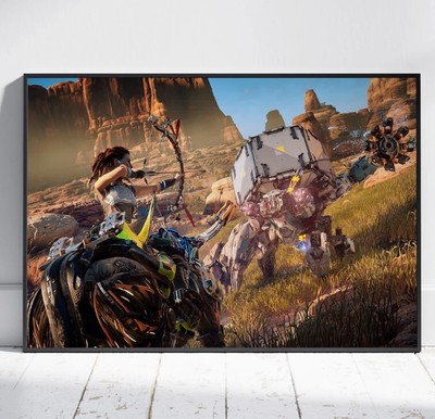 Horizon Zero Dawn Poster, Forbidden West Wall Art, Rolled Print 7