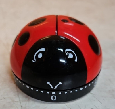Ladybug Kitchen Timer; Works