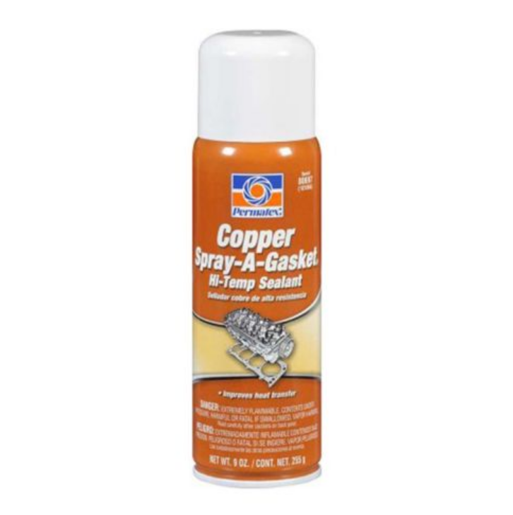 Permatex 80697 Copper SprayAGasket Gasket Sealer HiTemp Sealant 9oz. Can eBay