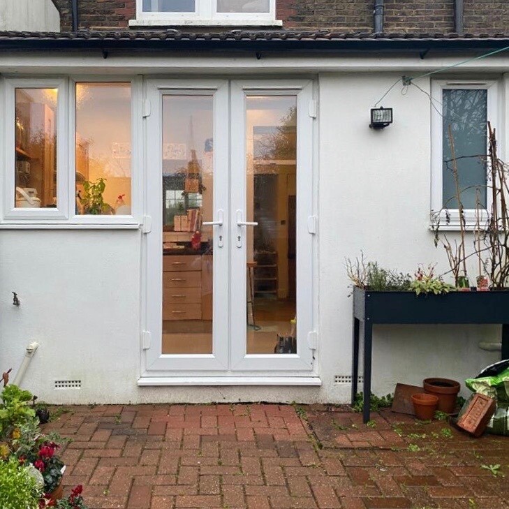 Upvc French Patio Doors and Side Window | in Brighton, East Sussex