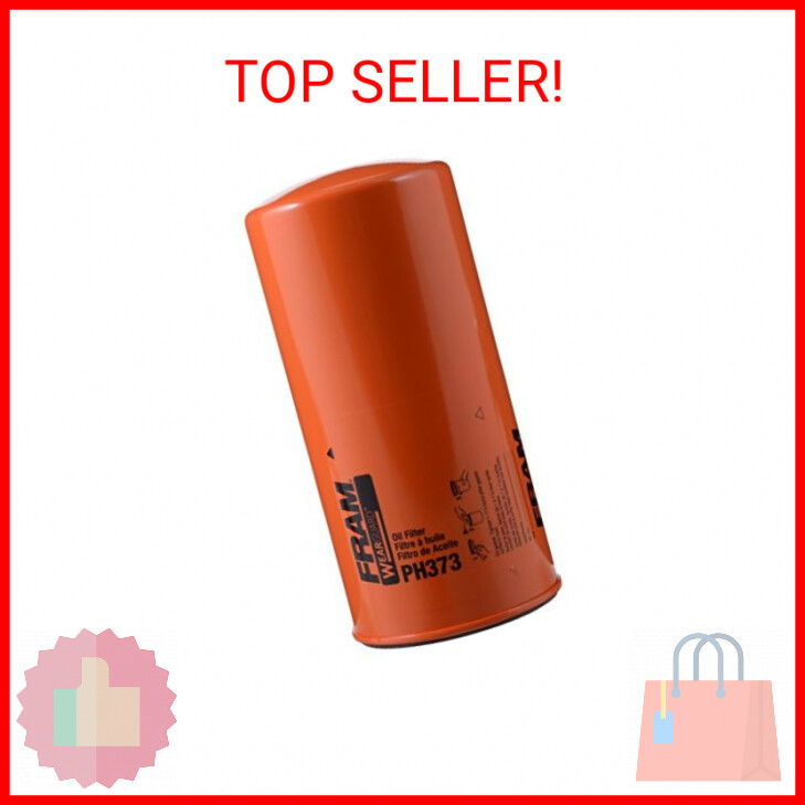 FRAM Extra Guard PH373, 10,000 Mile Protection Heavy Duty Spin-On Oil Filter