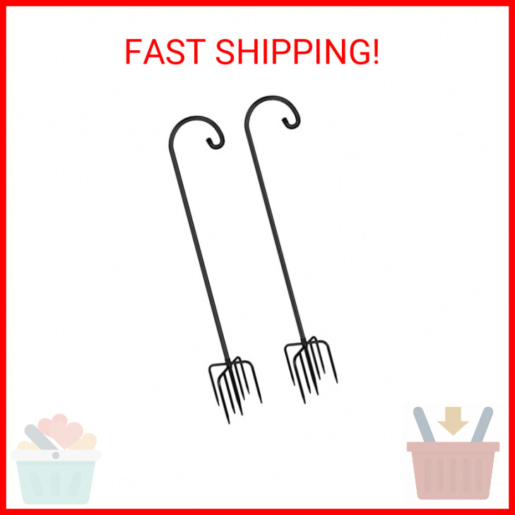 Pole, Adjustable Shepards Hooks