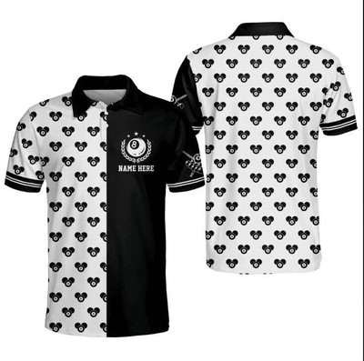 3D Funny 8 Ball Pool Player Billiard shirt For Men Billiard team shirt Gift fo