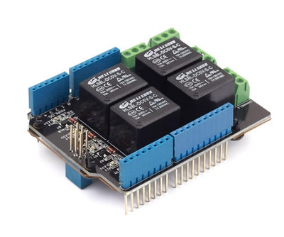 Relay Shield v3.0 4-Way Large Relay Expansion Boards