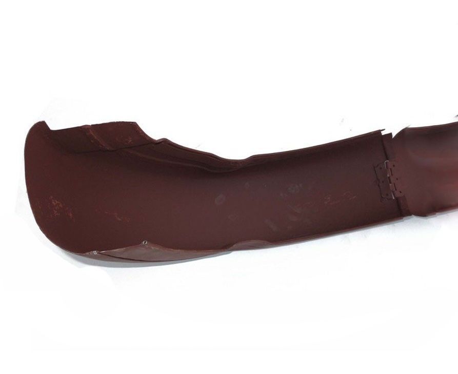 For Norton Es2 1952 Front & Rear Mudguards Bare Metal With Fitting Stays 