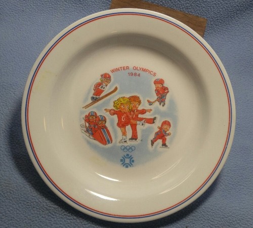 Winter Olympics 1984 Campbell's Kids Bowl~Sarajevo Collectible