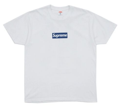 Supreme New York Yankees Box Logo Tee White Size M Used SS15 Supreme New York Yankees Box Logo Tee White Size M Used SS15