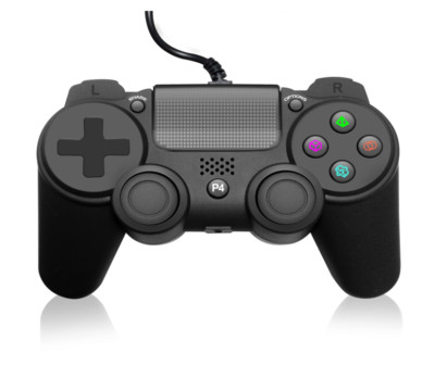 Pyle Gaming Controller with Built-in Speaker, USB Connectivity, and LED Lights f