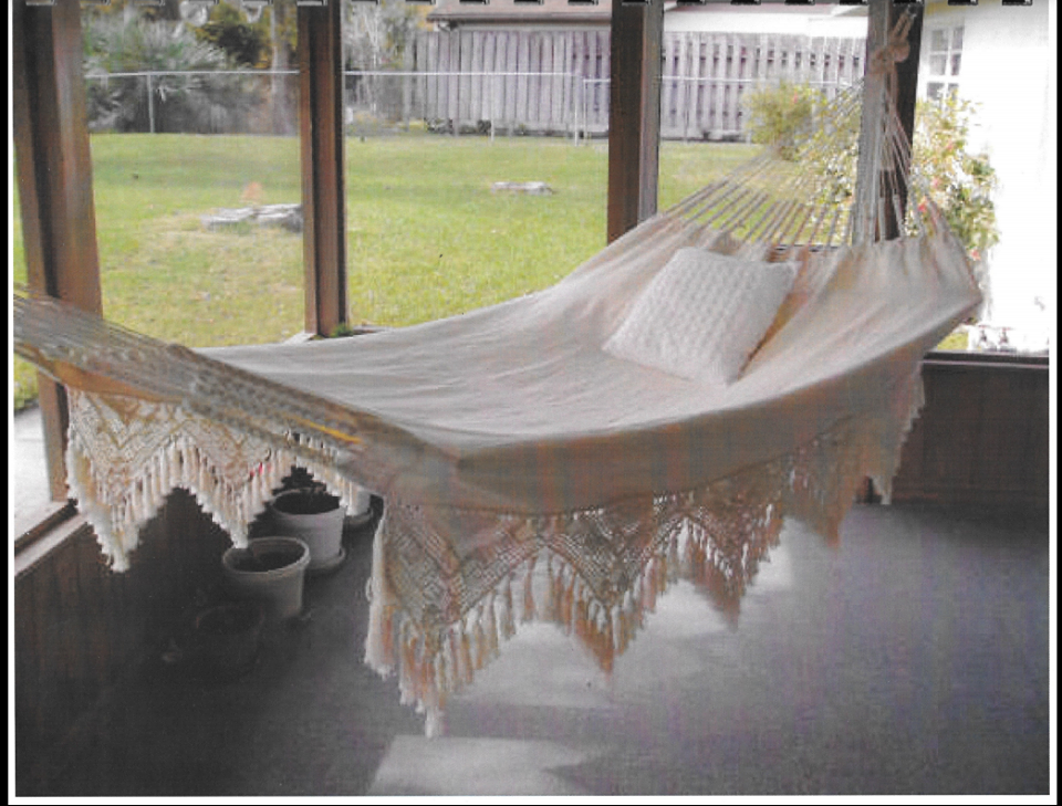 MACRAME HAMMOCK. HAND MADE