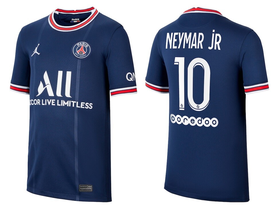 2022/23 PSG Home Jersey #10 Neymar Jr Medium Nike Paris