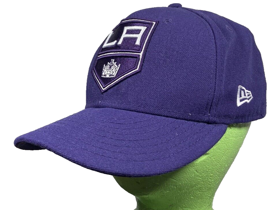 Los Angeles Kings Hat Cap Purple New Era 59Fifty Fitted Sz 7