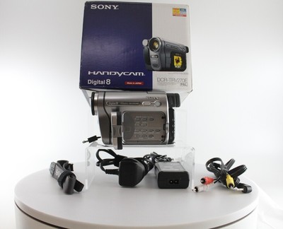 Boxed Sony PAL Handycam Digital 8 Camcorder - Video Transfer (DCR-TRV270E)