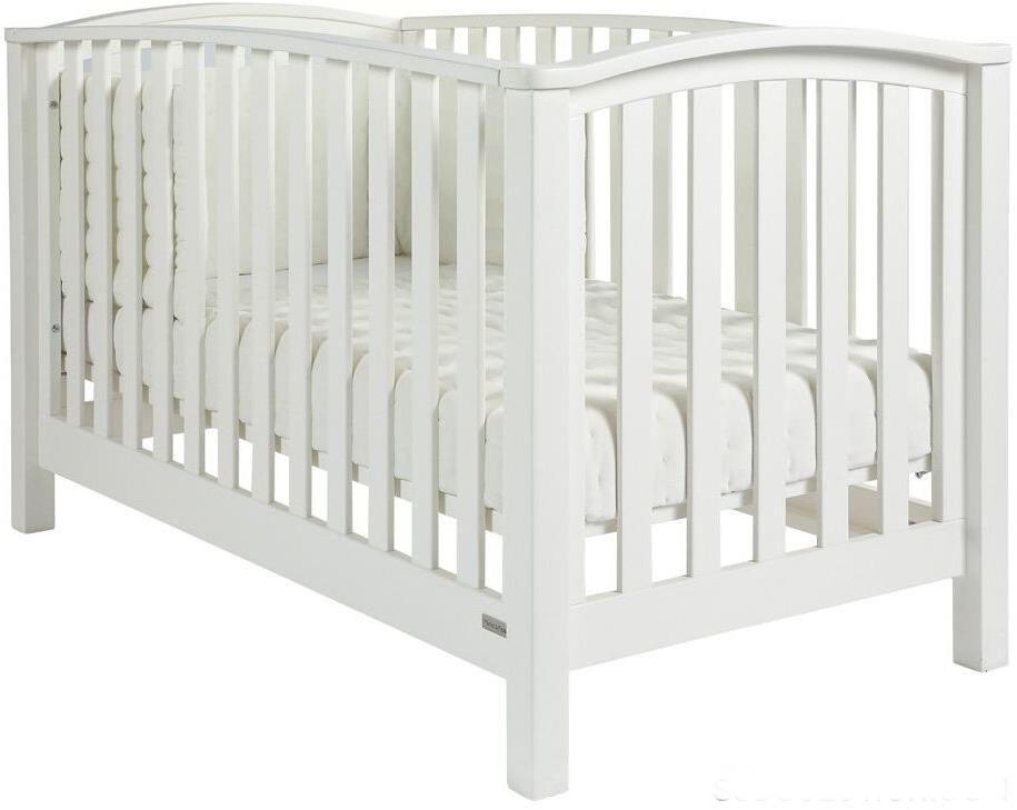 Mamas And Papas Alpine White Cot Bed in Nottingham City Centre