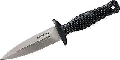 Cold Steel Counter Tac II 2 Fixed AUS 8A 3 3/8'' Long Kray-Ex Handle 10BCTM NEW