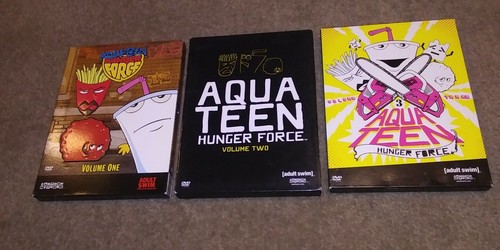 Aqua Teen Hunger Force: Volumes 1, 2 and 3 DVD Sets ADULT