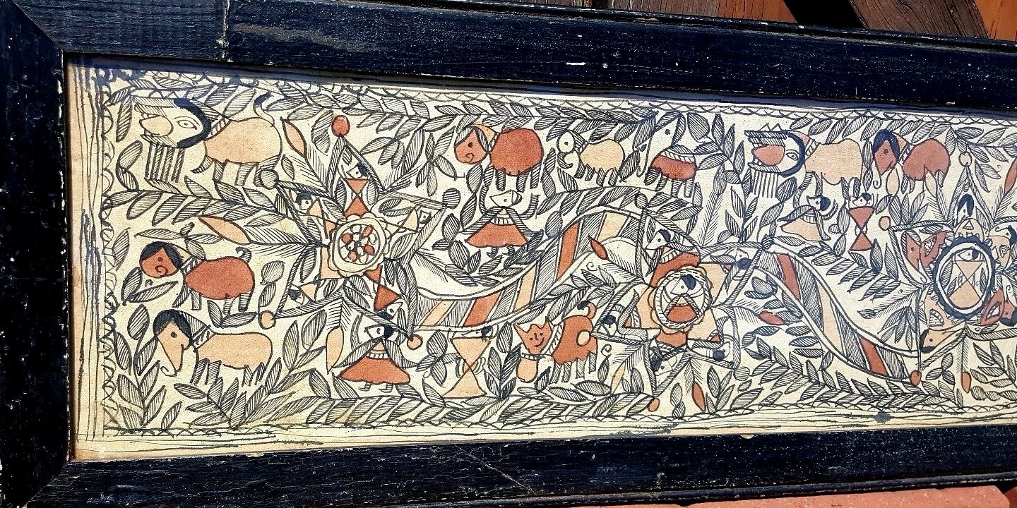 Original Slave Doodle - Pre Civil War, African-Themed, found Martha's Vineyard