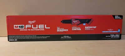 New  Milwaukee  2984-20 M18  FUEL Variable Speed Braking Die Grinder w/ ONE-KEY