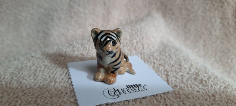LITTLE CRITTERZ Amur Tiger Cub "Hope" Miniature Figurine New FREE SHIPPING LC886