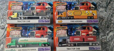 Matchbox Convoy MBX Metal Tractor Cab LOT OF 4
