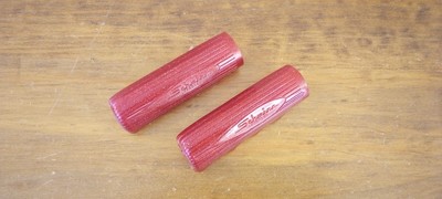 NOS Vintage Schwinn Lil Tiger Banana Seat Muscle Bike Red Glitter Grips