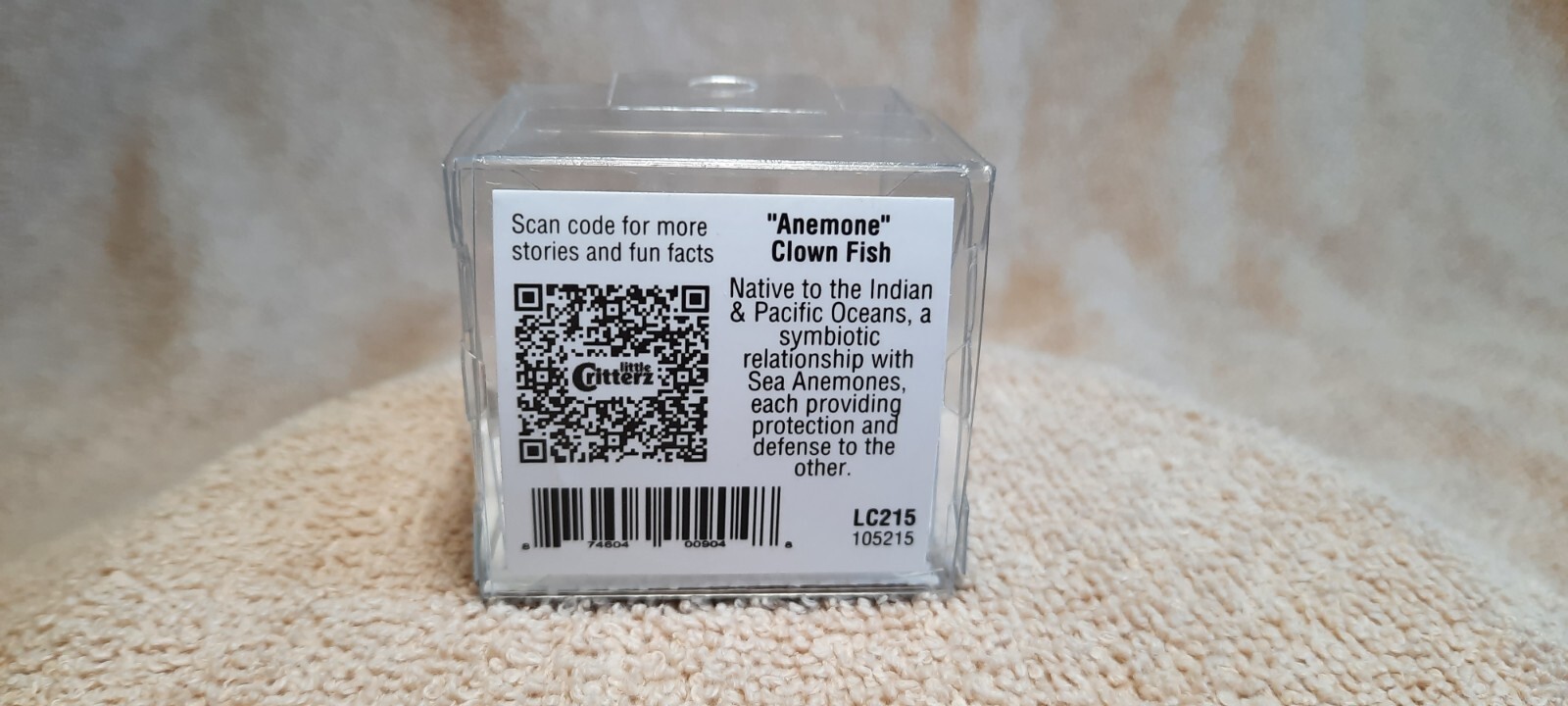 LITTLE CRITTERZ Clown Fish "Anemone" Miniature Figurine New FREE SHIPPING LC215