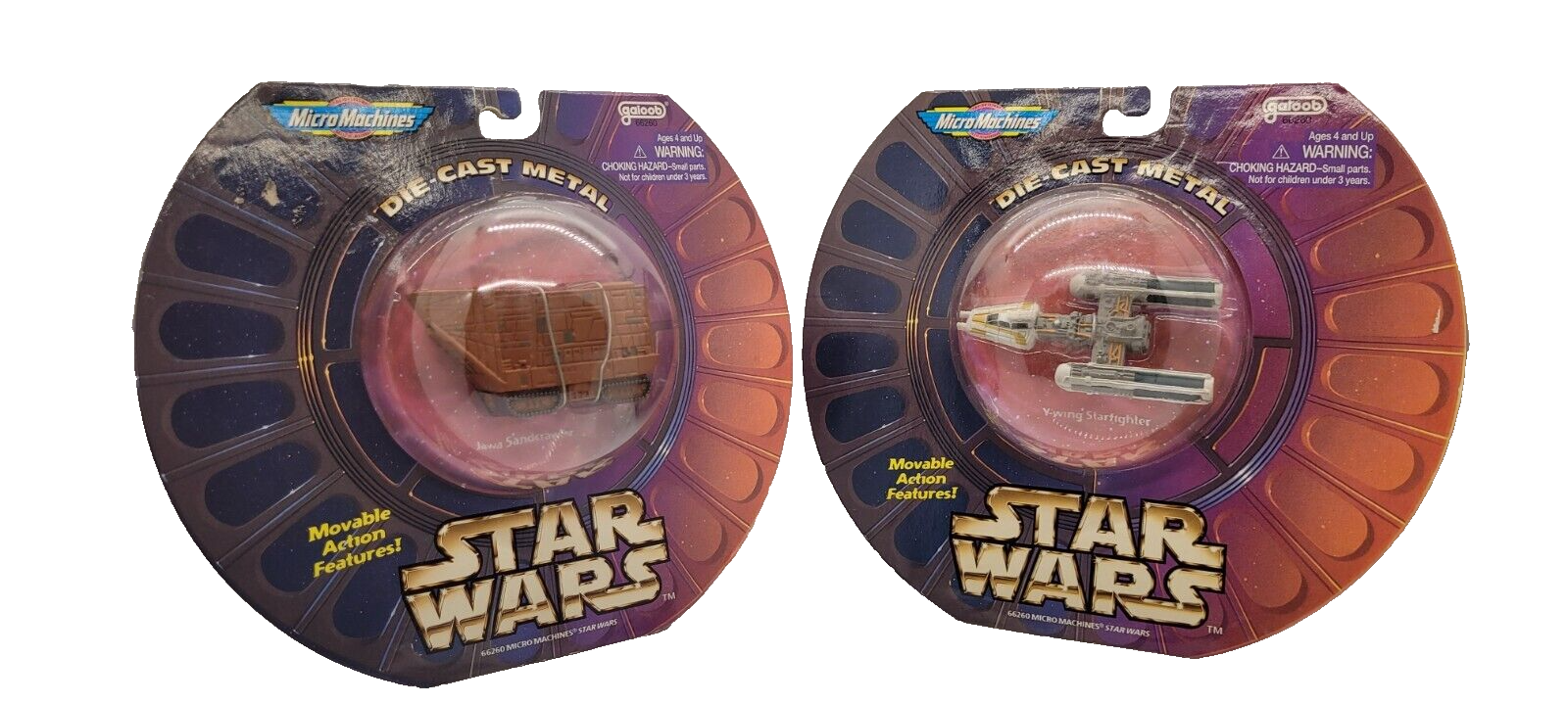 スターウォーズgaloob社ダイキャストメタルY-WING Galoob Star Wars Micro Machines Die-Cast Metal Y-Wing