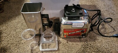 Vita-Mix Mixer Maxi-4000 Stainless Commercial Blender Food Processor Juicer USA