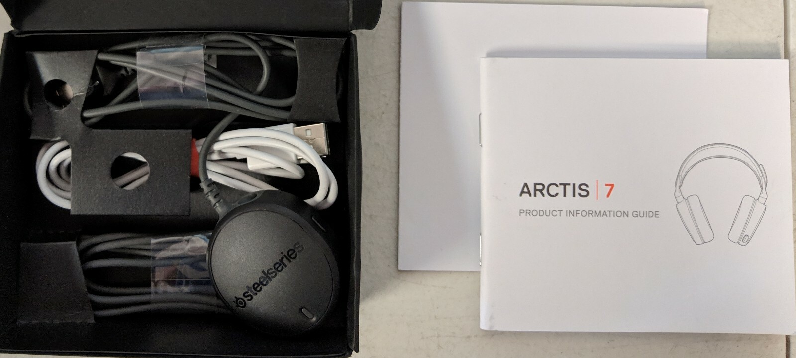 SteelSeries Arctis 7 Lag-Free Gaming Headset with DTS HeadphoneX (61463) #EB9484