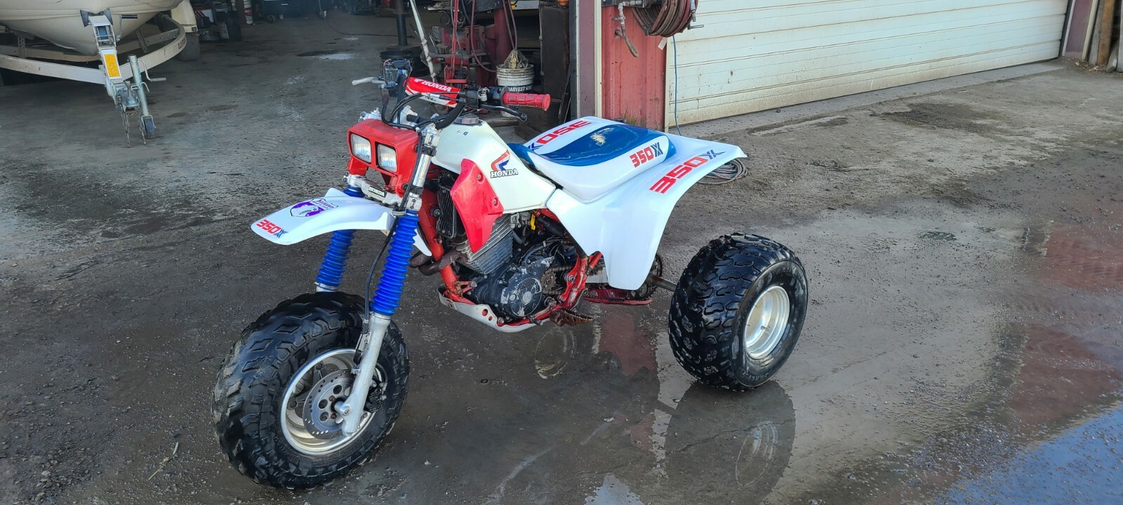 1985 Honda ATC350X 3 Wheeler. 85 ATC 350X Trike.