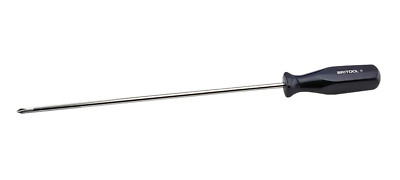 BRITOOL EXTRA LONG PHILLIPS / CROSS HEAD SCREWDRIVER PH1 X 400MM BLADE