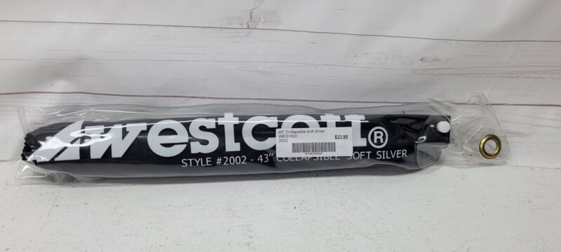 Westcott 43" Collapsible Optical Soft Silver Umbrella #2002